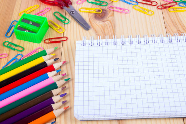 istock School supplies - a place for your inscription. 908600632