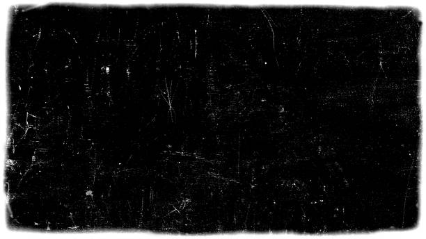 dirt film frame overlay Abstract dirty or aging film frame. Dust particle and dust grain texture or dirt overlay use effect for film frame with space for your text or image and vintage grunge style. scratched photos stock pictures, royalty-free photos & images