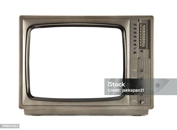 Retro Tv Stock Photo - Download Image Now - Television Set, The Past, Old