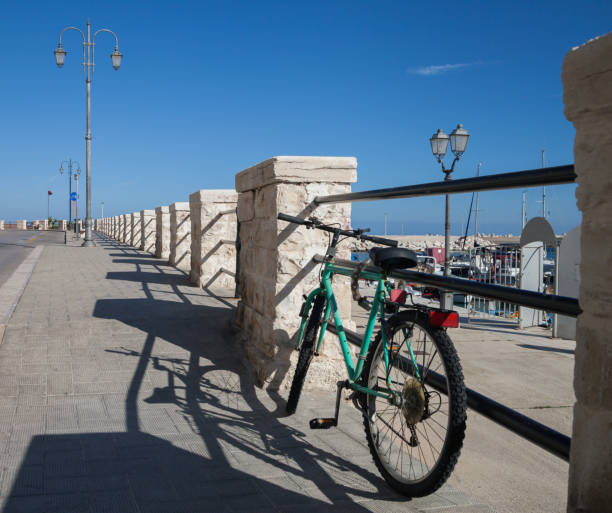 Coastline of Giovinazzo in a morning.
