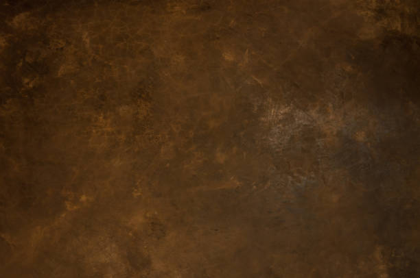 istock Texture of a orange brown concrete as a background 908626028