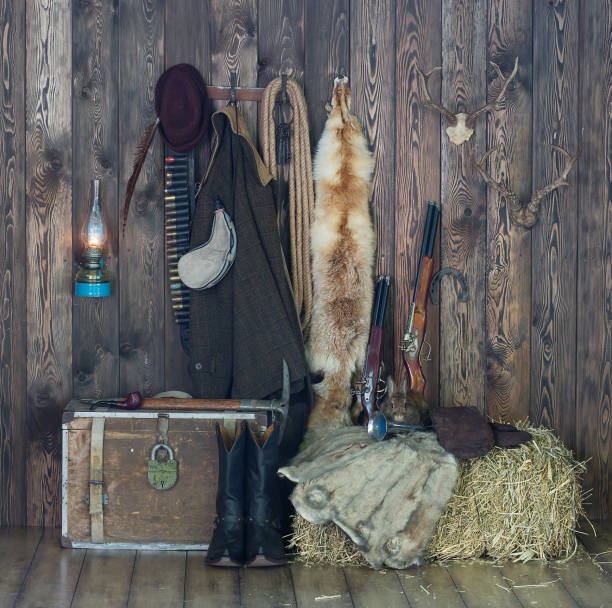 istock cowboy shed, hay, cowboy things 908636524