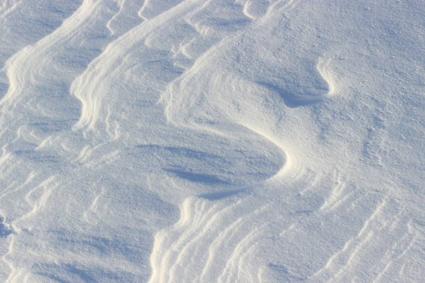 istock Background of snow dunes and drifts. 908644310