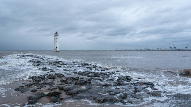 istock Perch Rock Lighthouse New Brighton Wirral 908659112