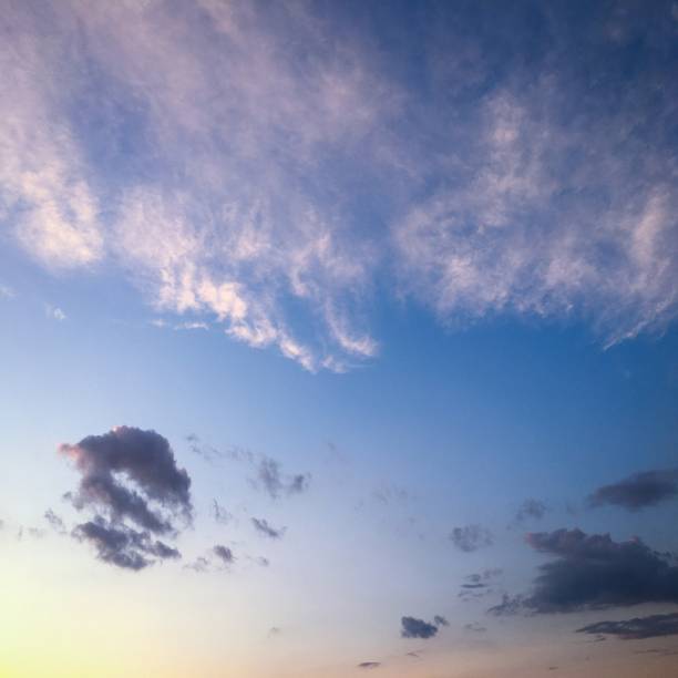 istock beautiful blue sky with clouds background. Sky with clouds weather nature cloud blue. Blue sky with clouds and sun. 908664944