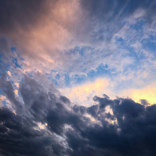 istock beautiful blue sky with clouds background. Sky with clouds weather nature cloud blue. Blue sky with clouds and sun. 908665004