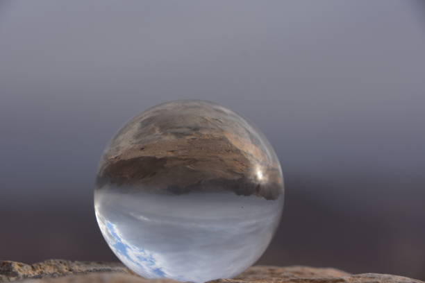 istock Eilat Mountains view through crystal ball 908667916