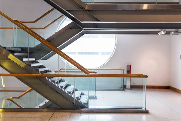 istock The building ladder to up stair. 908671246