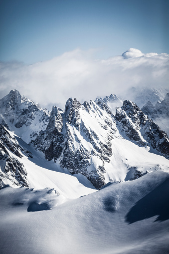 vista de montaña de Alpes suizos photo