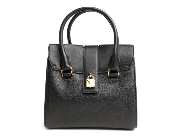 istock Elegant women beige bag rear view 908682166