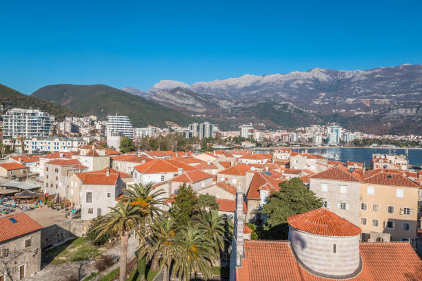 istock Old city of Budva in Montenegro 908689914