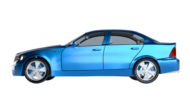 istock Generic brandless sports car 908692036