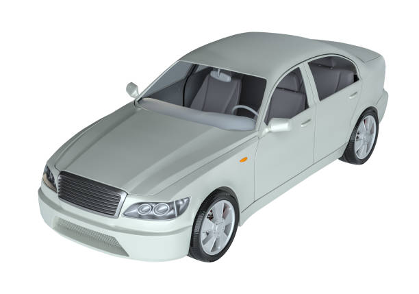 istock A CG render of a generic luxury sedan 908692808