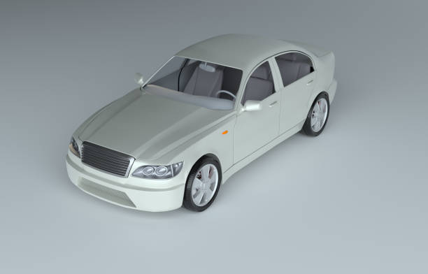 istock 3d rendering of a brandless generic car 908693216