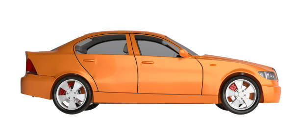 istock Generic brandless sports car 908697010