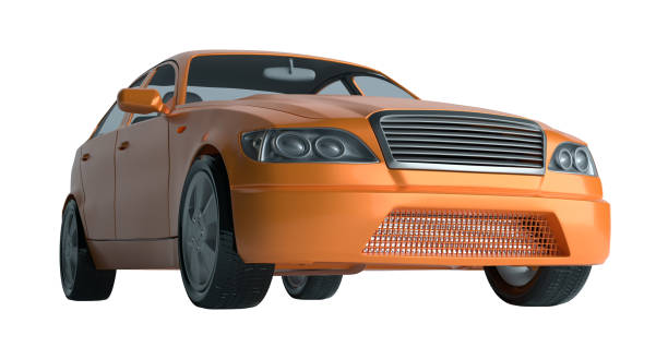 istock A CG render of a generic luxury sedan 908697040