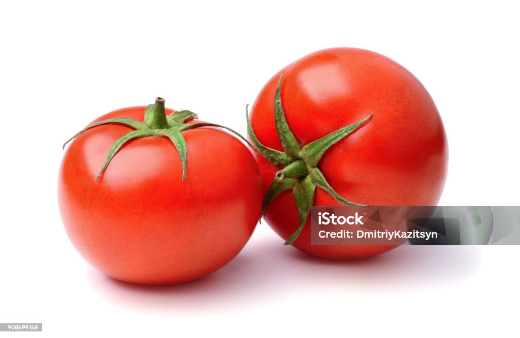 Tomatoes isolated on white Ripe tomatoes isolated on white background Tomato Stock Photo