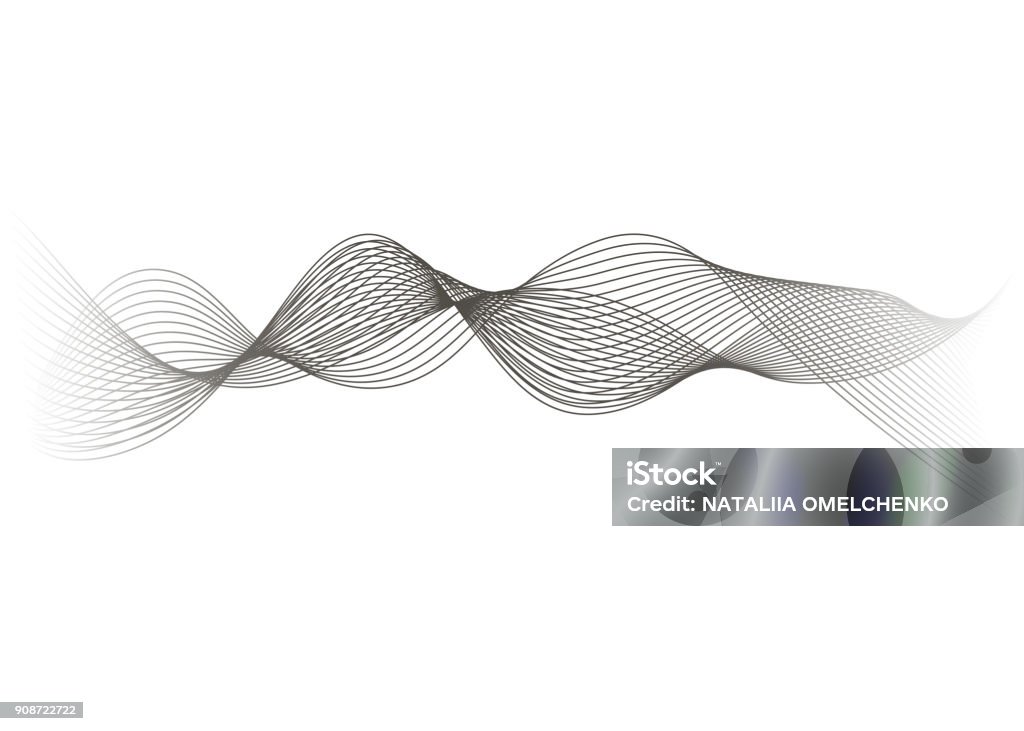 Abstract Wave Element For Design Stock Illustration - Download Image ...