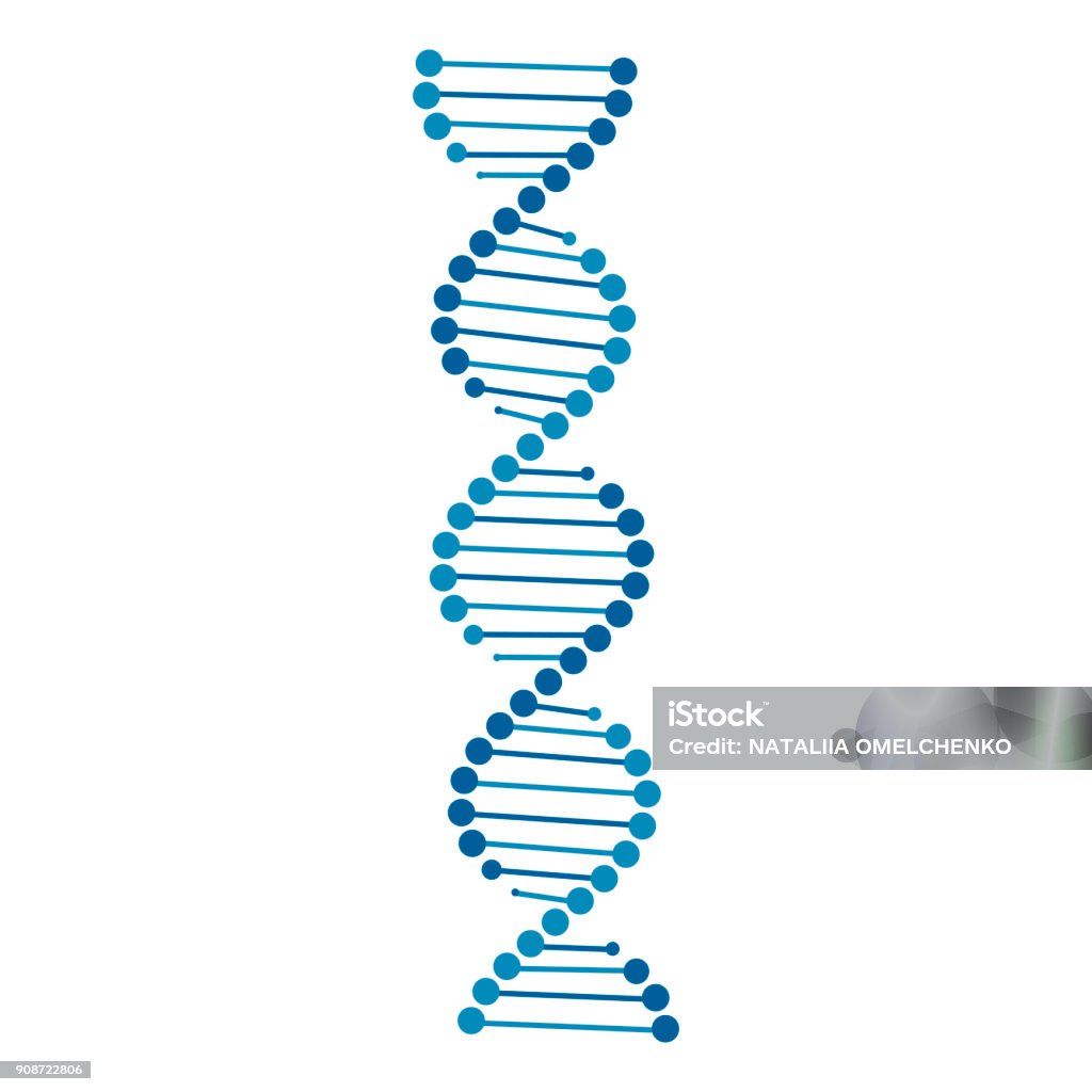 dna icon vector illustration DNA stock vector