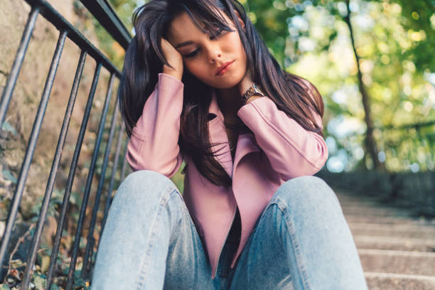 istock Depression in teenagers 908737402