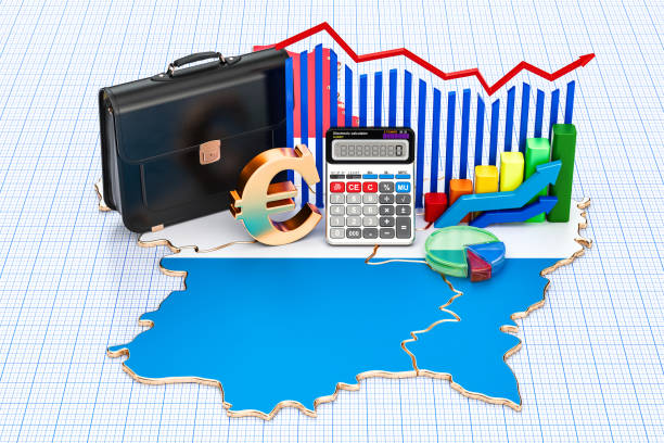 istock Business, commerce and finance in Luxembourg concept, 3D rendering 908742220