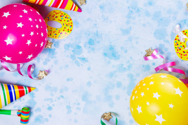 istock Bright colorful carnival or party scene 908745024
