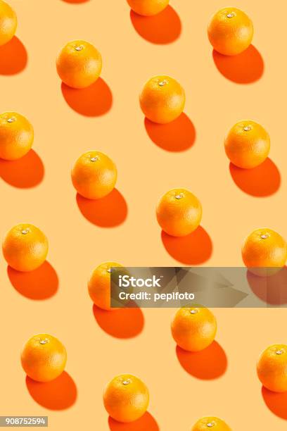 Orange Fruit Stock Photo - Download Image Now - Orange - Fruit, Pattern, Citrus Fruit