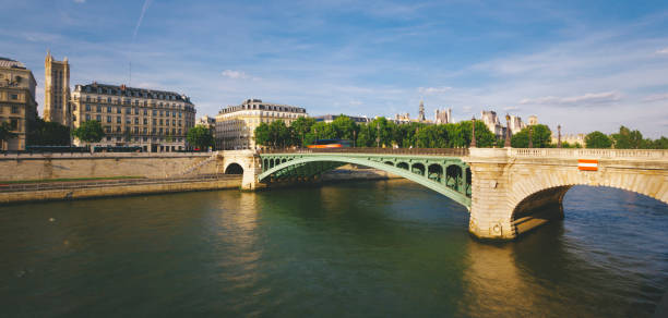 istock Pont Notre-Dame bridge Paris Sunset 908772250