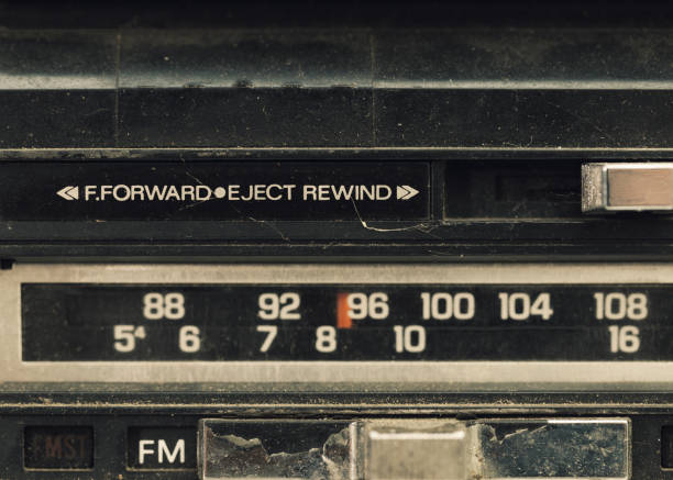 istock Vintage Car Radio 908793356