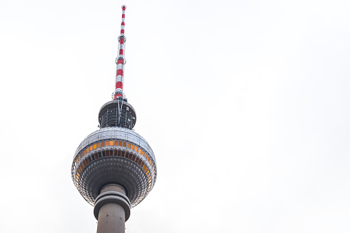 Fernsehturm TV tower in Berlin, Germany