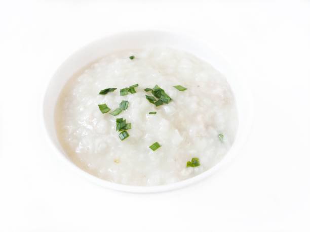 istock Korean rice porridge isolated 908840060
