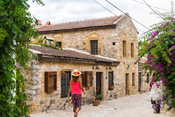 istock A woman tourist wondering around in Datca streets. datca, Mugla / Turkey. 908843764