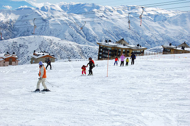 El Colorado Ski Center stock photo