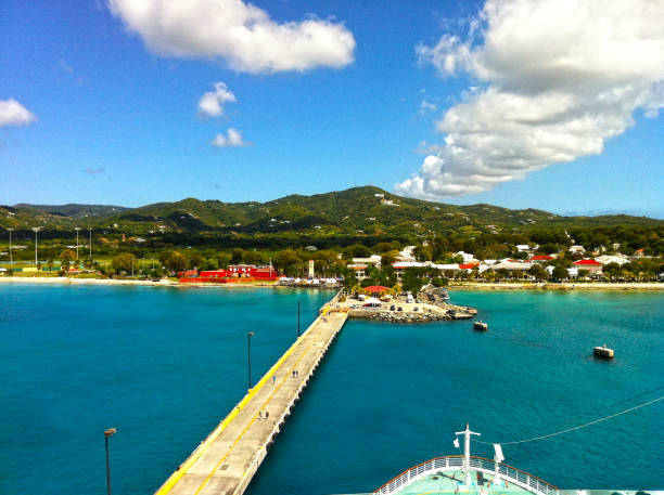 istock Harbor at Frederiksted, St. Croix Island 908865586