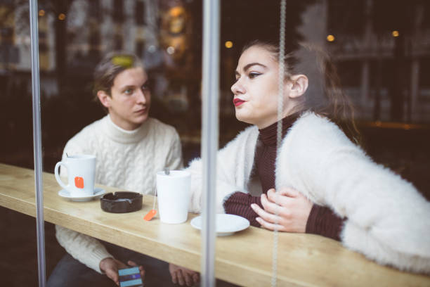 istock Cold-heart Girl Wouldn't Listen To Any Explanations 908871934
