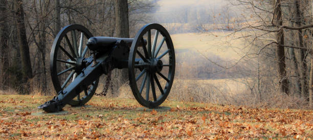 istock Harpers Ferry historic park cannon 908881260