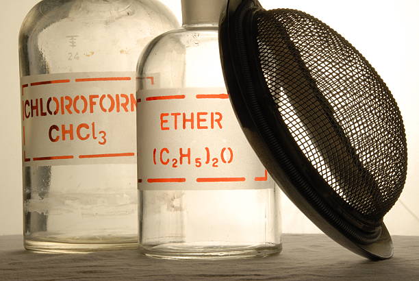 Vintage anesthesia equipment  ether stock pictures, royalty-free photos & images