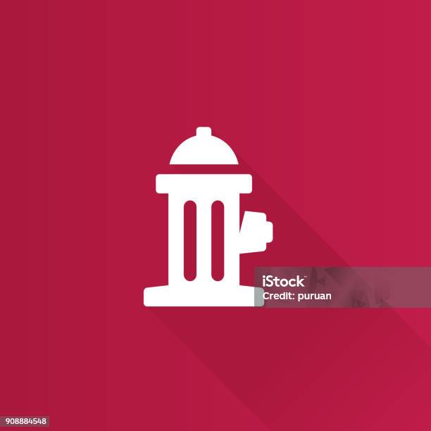 Metro Icon Hydrant Stock Illustration - Download Image Now - Accidents and Disasters, Bodyguard, City