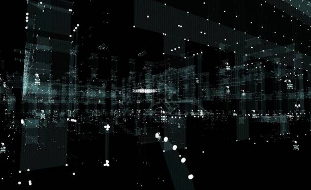 istock Cityscape futuristic 3d city neon light 908891288