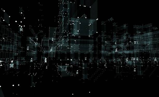 istock Cityscape futuristic 3d city neon light 908891318