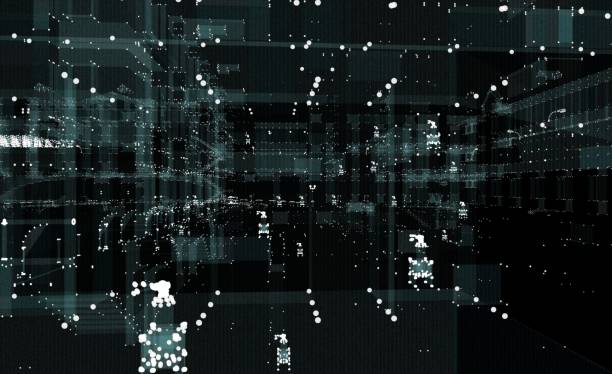 istock Cityscape futuristic 3d city neon light 908891396