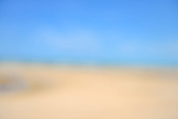 istock Blurred background of Nature scene tropical beach and blue sky 908893770