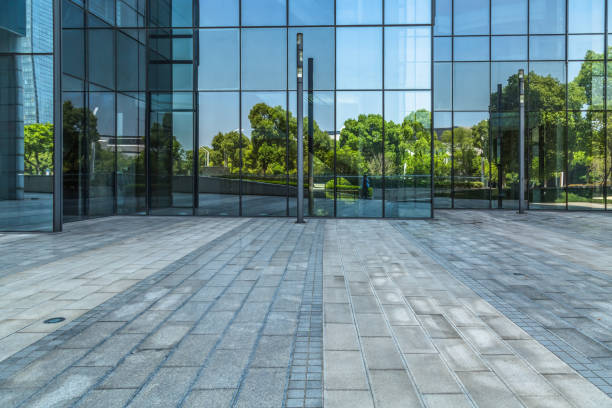 istock Modern building outdoors 908894392