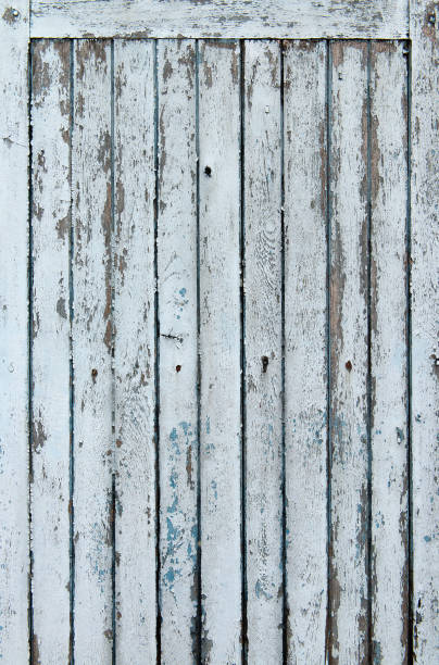 istock Old wooden plank door 908903624