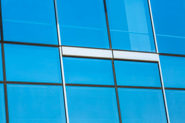 istock Detail glass building background 908904250