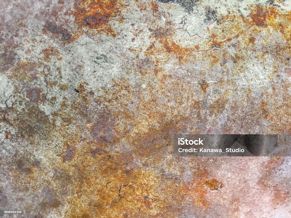 Fondo de textura de metal oxidado - Foto de stock de Con textura libre de derechos