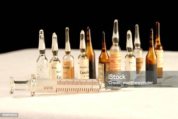 Medication Ampules Stock Photo - Download Image Now - History, Healthcare And Medicine, Medicine