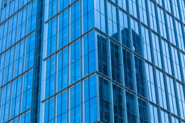 istock Detail glass building background 908912248