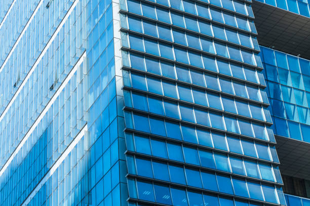 istock Detail glass building background 908913200