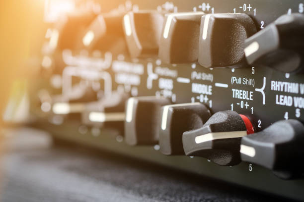 istock detail of Guitar Amplifier 908913462